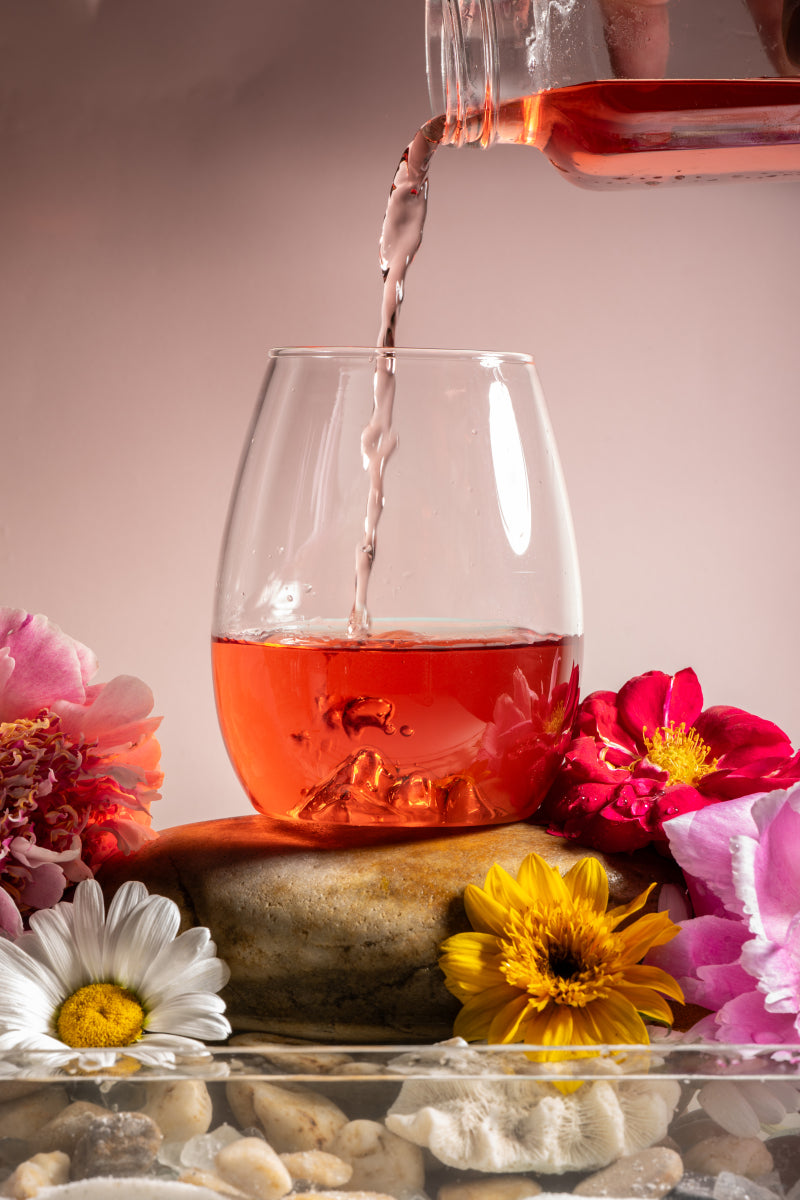 Wine Set - Lake Louise & Three Sisters