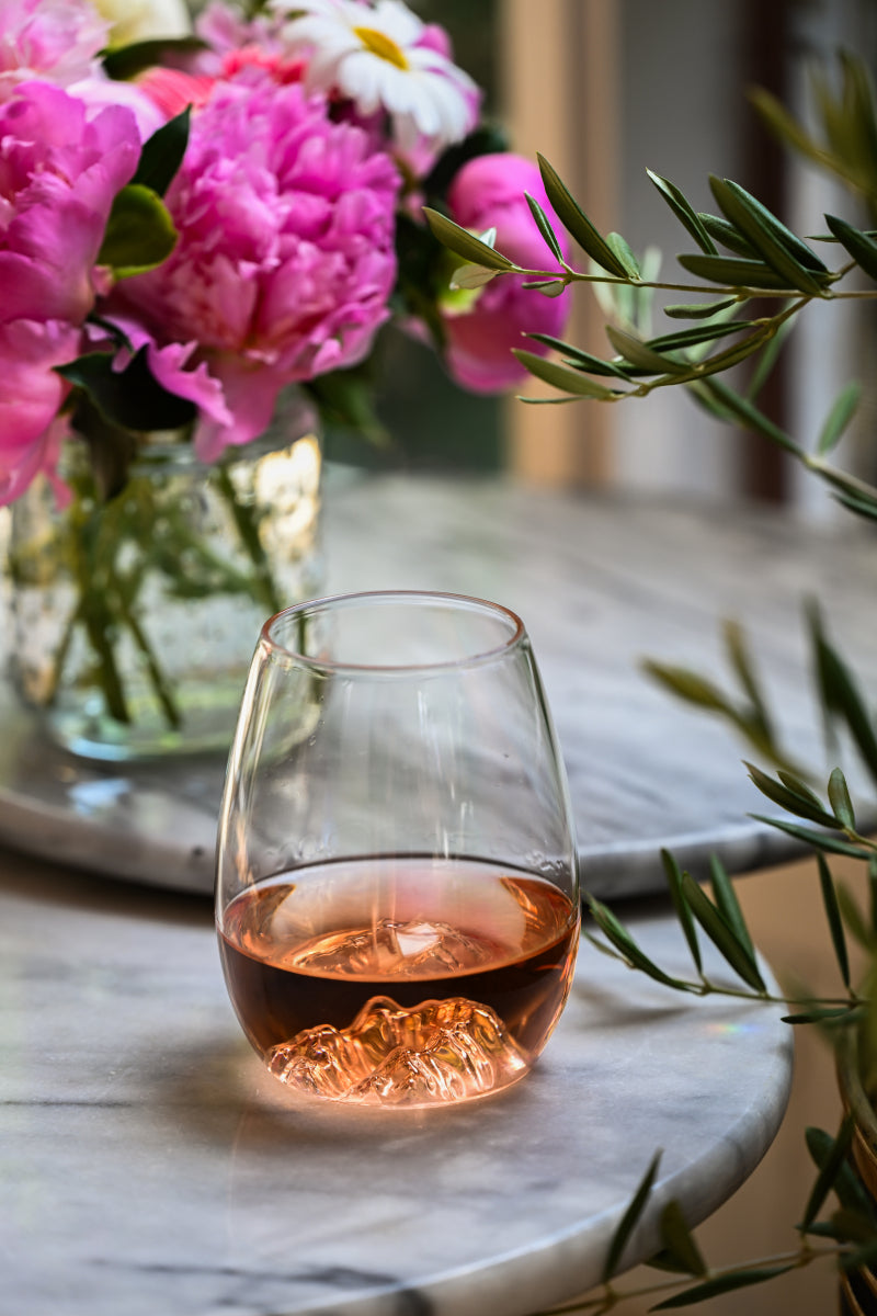 Wine Set - Lake Louise & Three Sisters