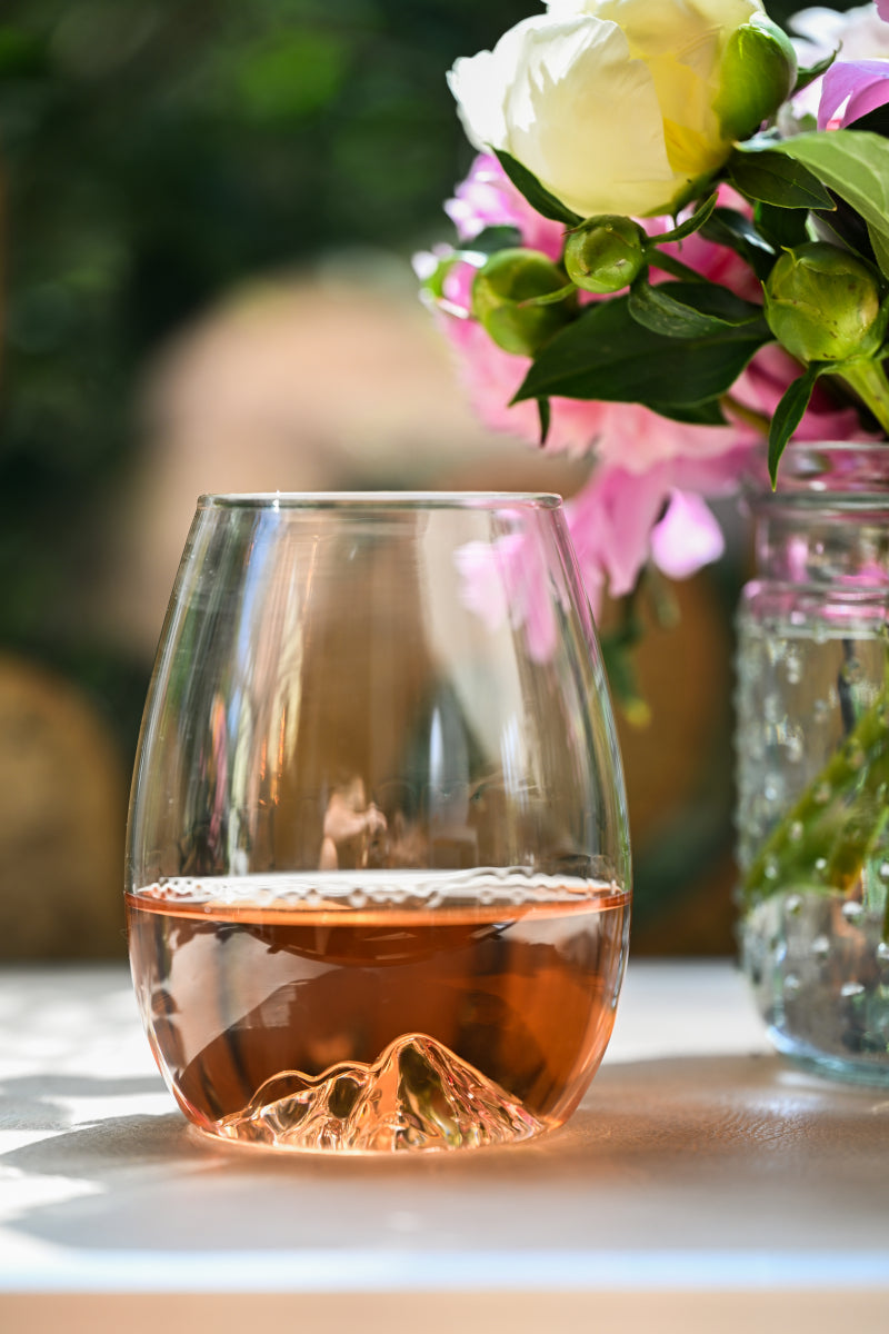 Wine Set - Lake Louise & Three Sisters